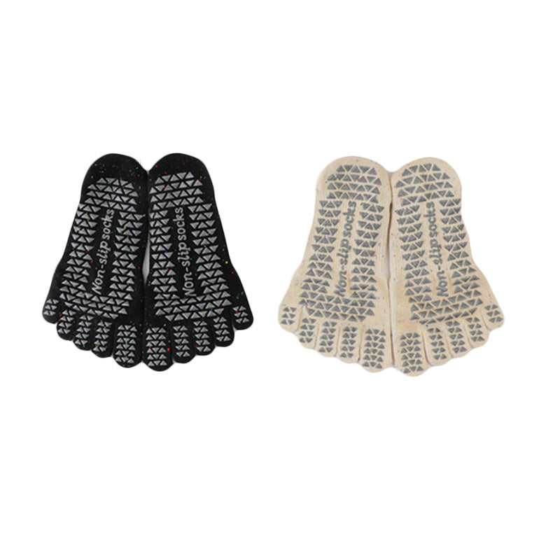 Full-toe lace-up backless Grip Socks Set
