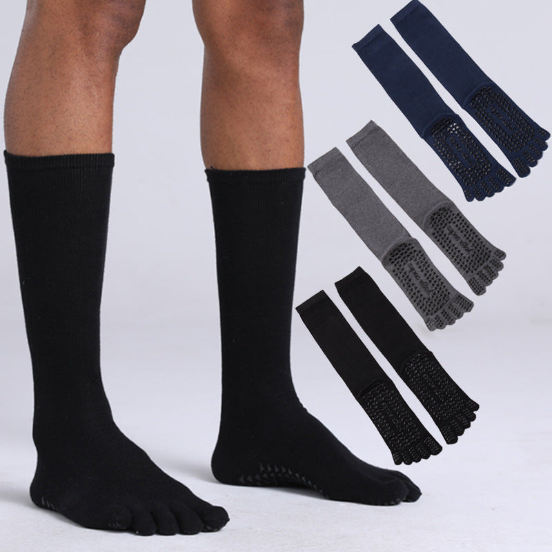 Men’s Yoga Toe Socks Set 3 Pack