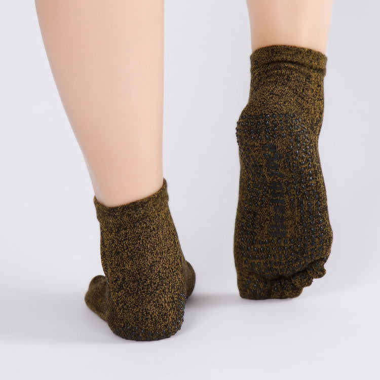 Men’s Non Slip Grip Toe Socks set
