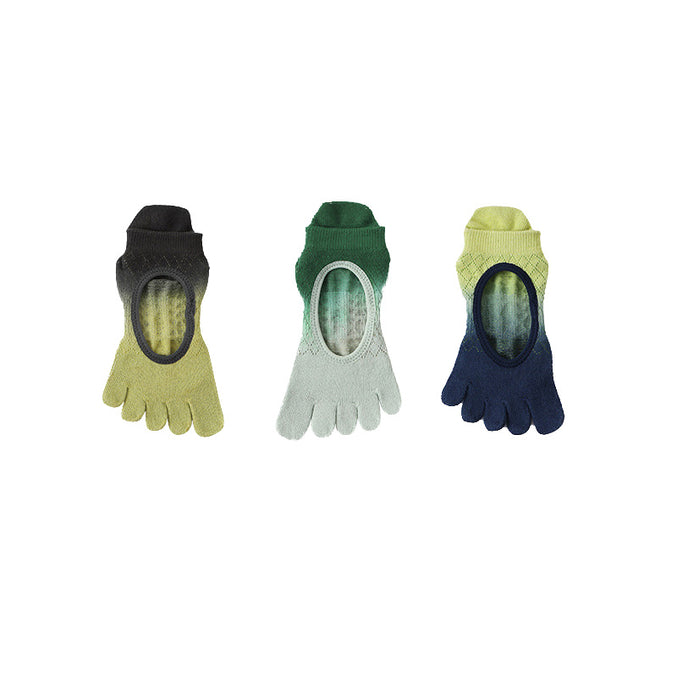 Gradient Open Back Grip Socks 3 pack