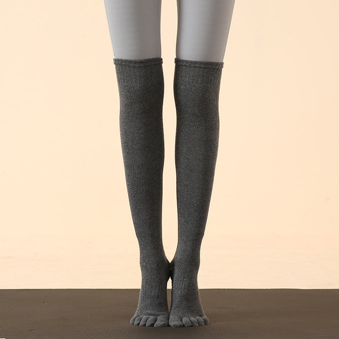 Over Knee Non Slip Grip Toe Socks 3Pack