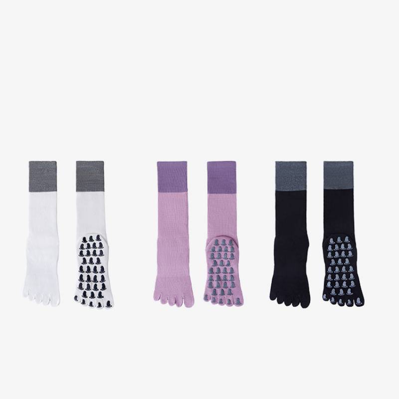 Long Tube Grip Socks 3 pack