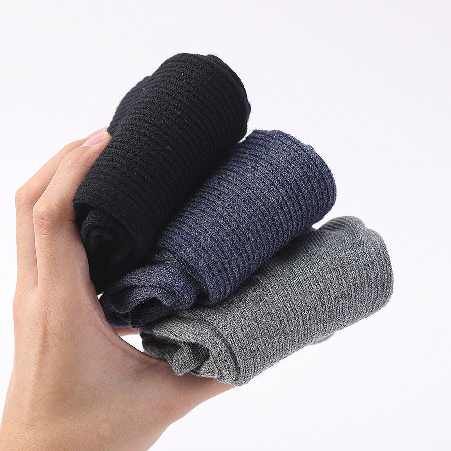 Ribbed Men’s Yoga Grip Socks