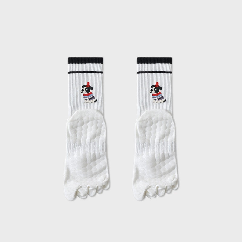 Women’s Yoga Grip Toe Socks set