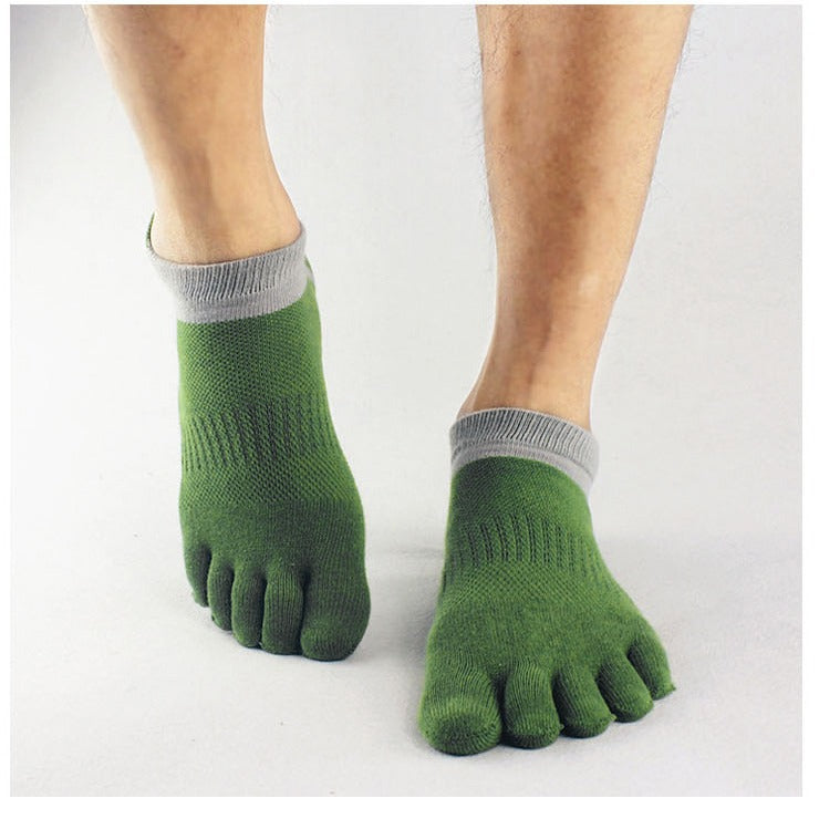 Men’s Low Cut Mesh Toe Socks