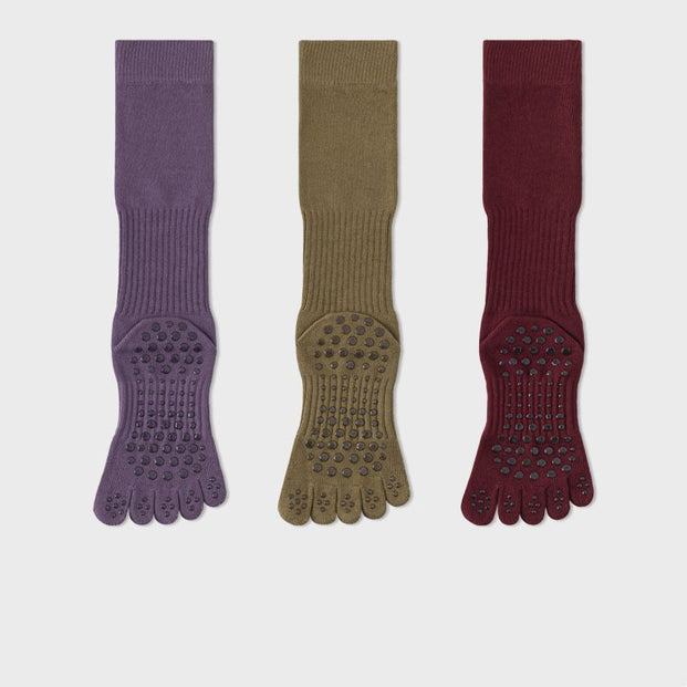 Long Compression Grip Socks 3 pack