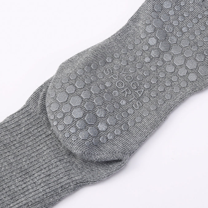 Ribbed Men’s Yoga Grip Socks