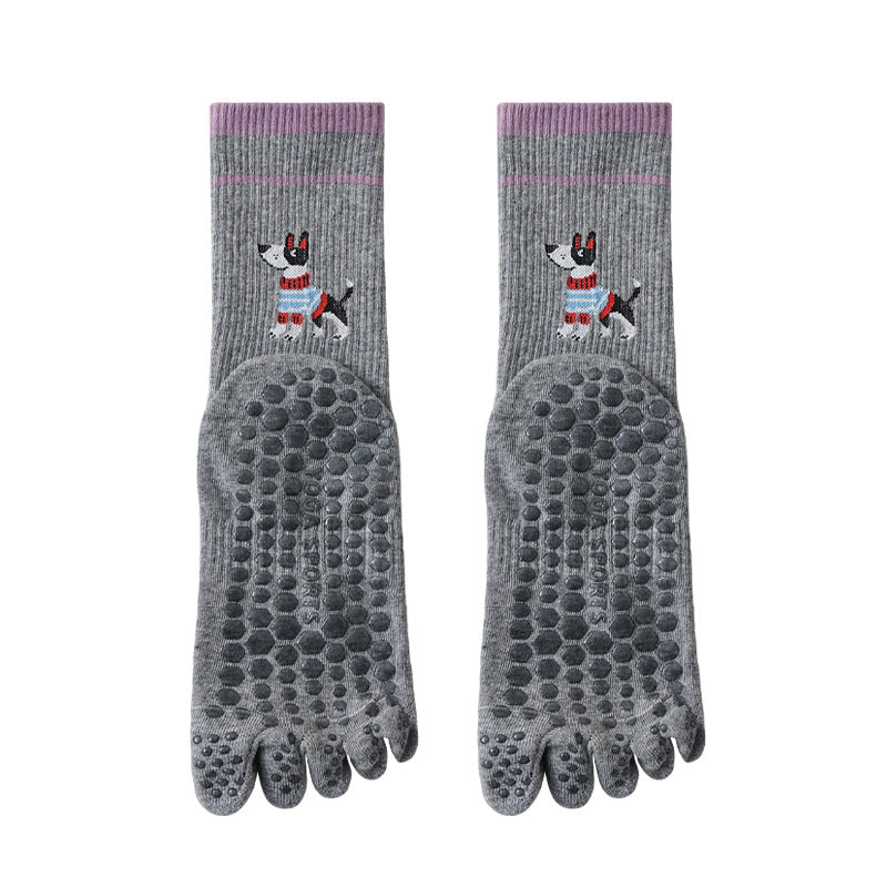 Women’s Yoga Grip Toe Socks set