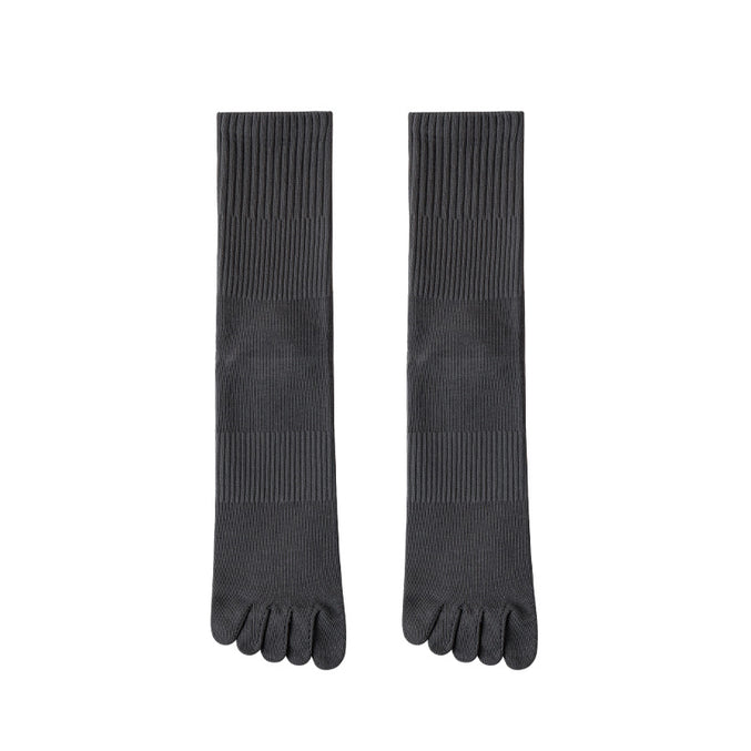 Antibacterial men’s five toe socks