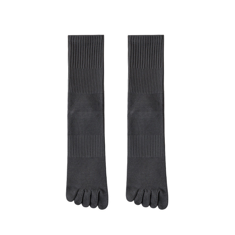 Antibacterial men’s five toe socks
