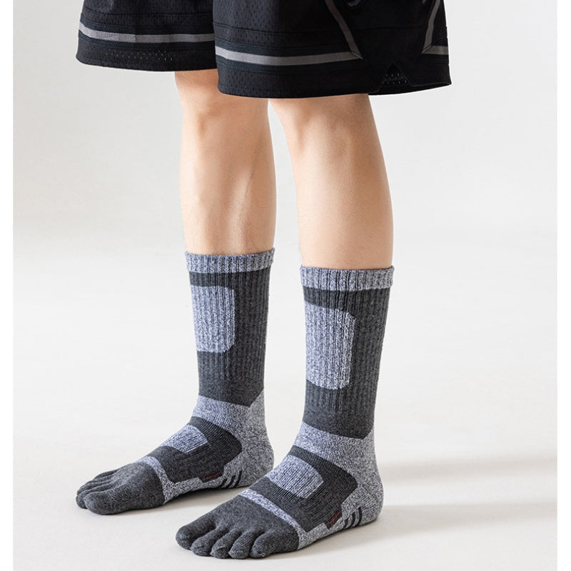 Men’s Towel Sole Toe Socks set
