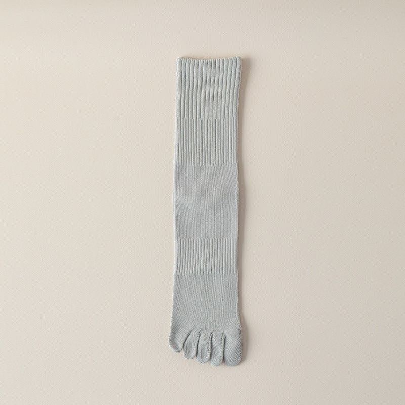 Antibacterial men’s five toe socks