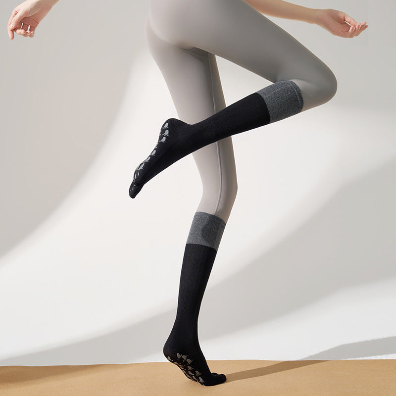 Long Tube Grip Socks 3 pack