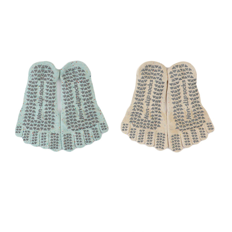 Full-toe lace-up backless Grip Socks Set