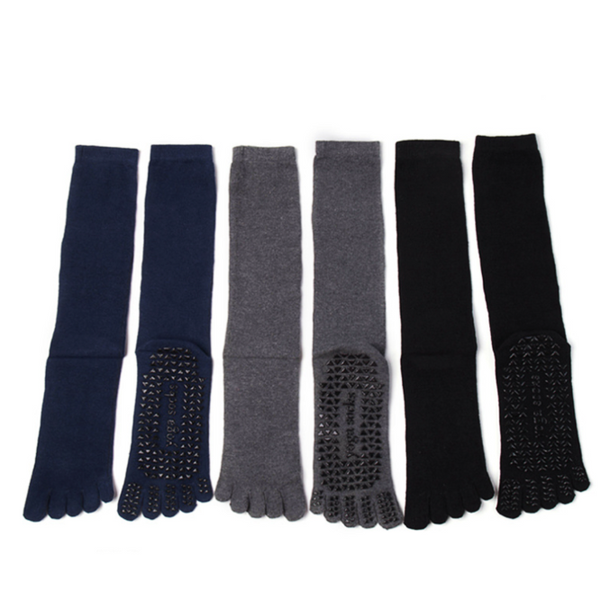 Men’s Yoga Toe Socks Set 3 Pack