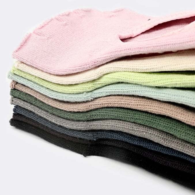 Open Toe Non Slip Grip Toe Socks 3 Pack