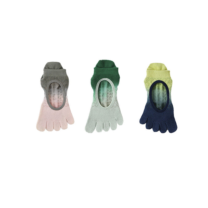 Gradient Open Back Grip Socks 3 pack