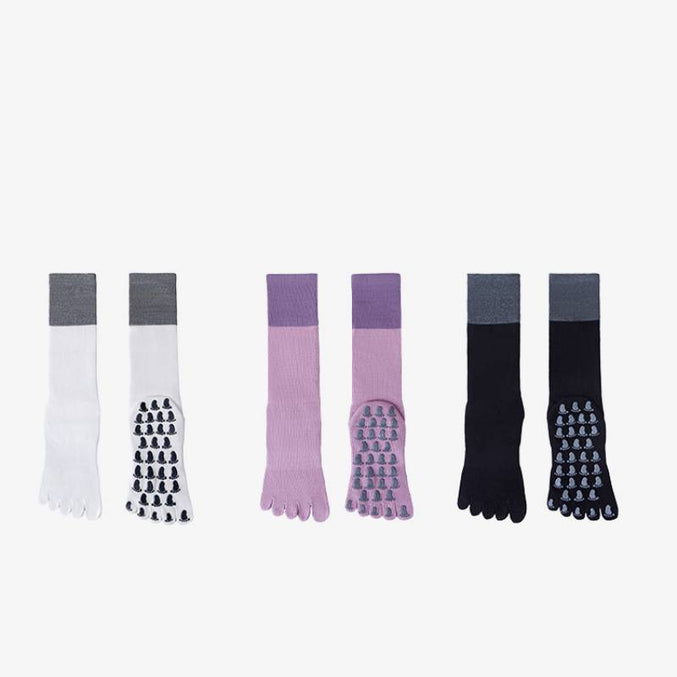 Long Tube Grip Socks 3 pack