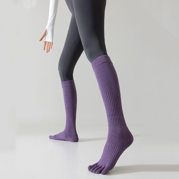 Long Compression Grip Socks