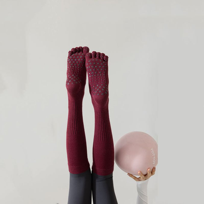 Long Compression Grip Socks