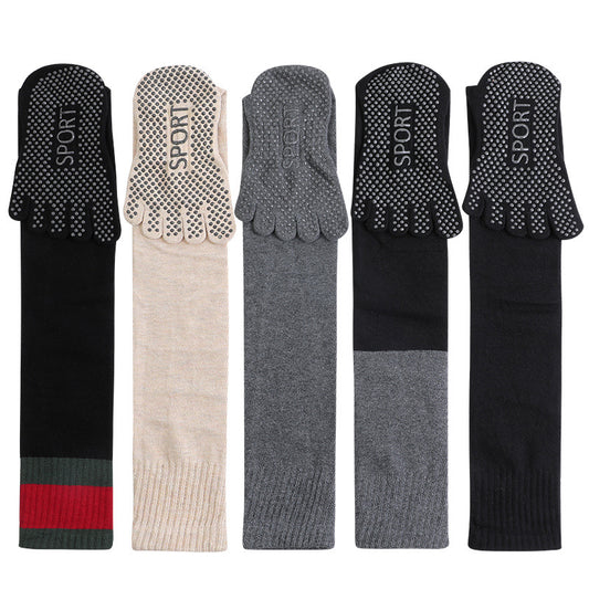 Over Knee Non Slip Grip Toe Socks set