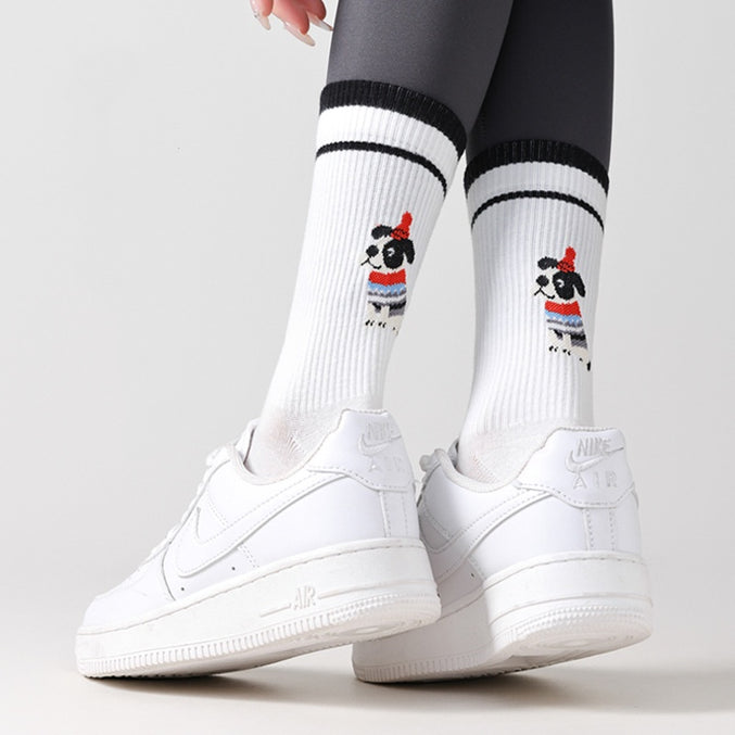 Women’s Yoga Grip Toe Socks 4 Pack