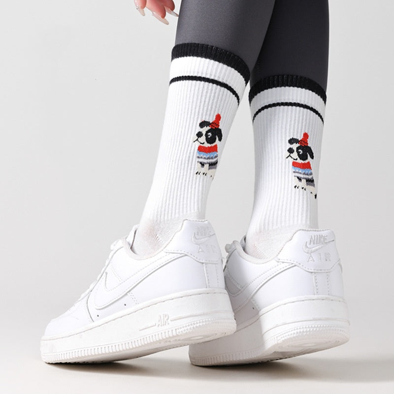 Women’s Yoga Grip Toe Socks 4 Pack