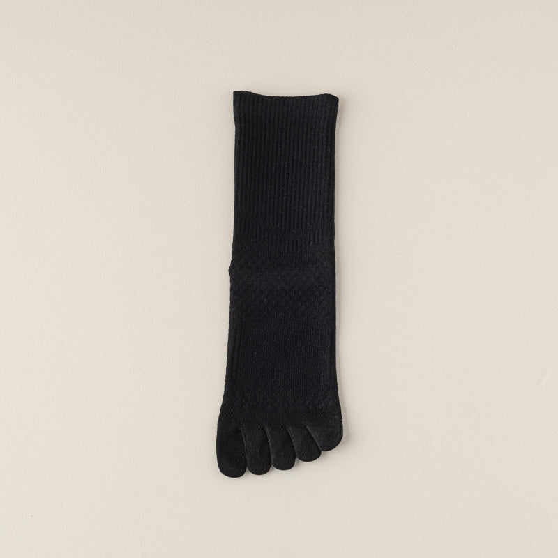Antibacterial women’s five toe socks