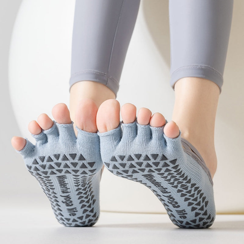 Open Toe Strap Grip Socks