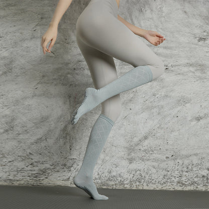 Long Calf Non Slip Yoga Socks