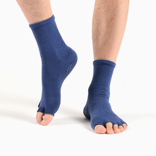 Non Slip Open Toe Grip Socks