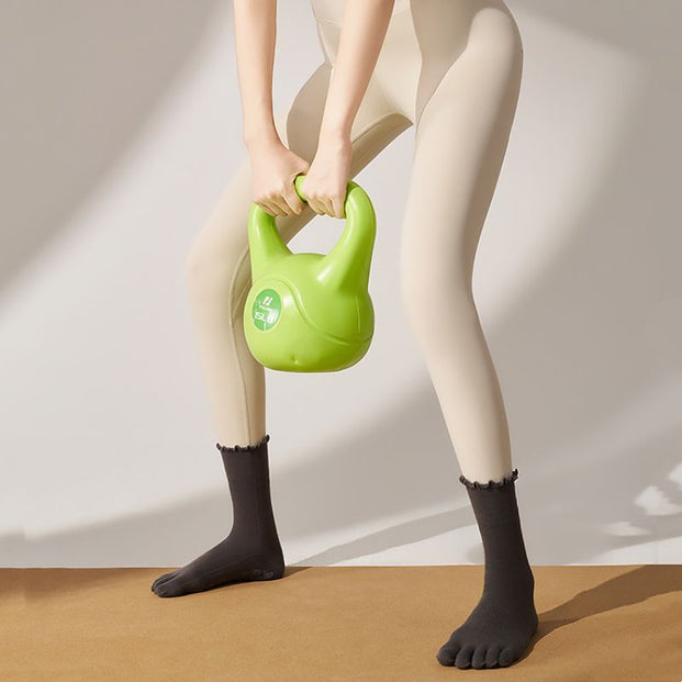 Lace Trim Medium Grip Socks