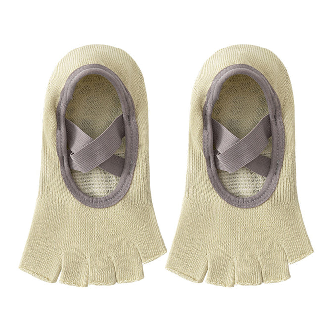 Open Toe Strap Grip Socks