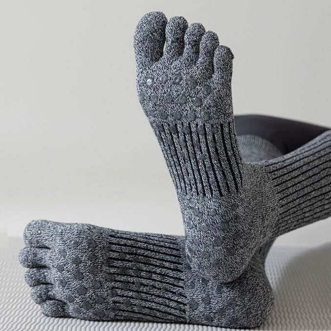 Long Compression Grip Socks