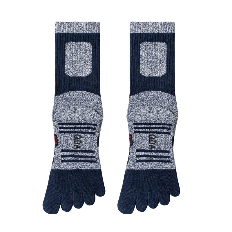 Men’s Towel Sole Toe Socks 3 Pack