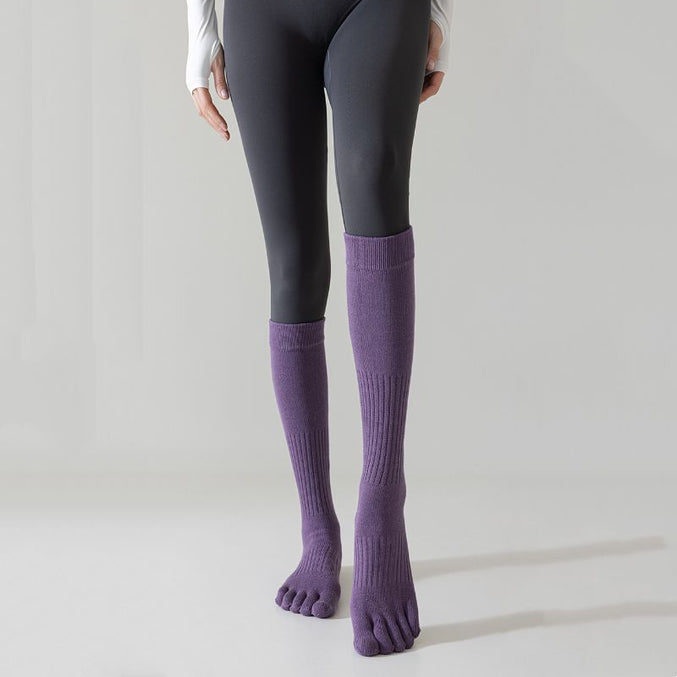 Long Compression Grip Socks