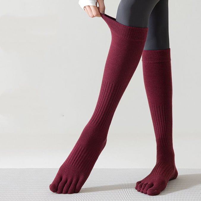 Long Compression Grip Socks
