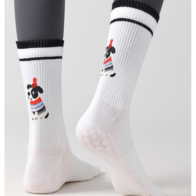 Women’s Yoga Grip Toe Socks 4 Pack