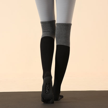 Over Knee Non Slip Grip Toe Socks set