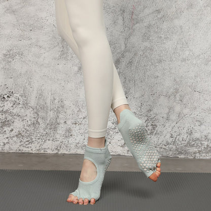 Open Toe Non Slip Grip Toe Socks