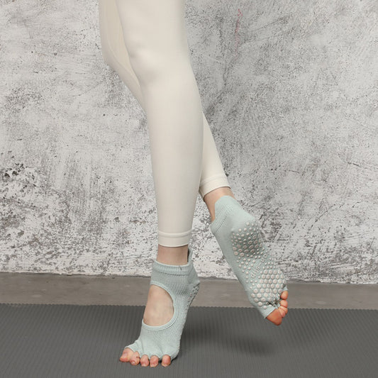Open Toe Non Slip Grip Toe Socks