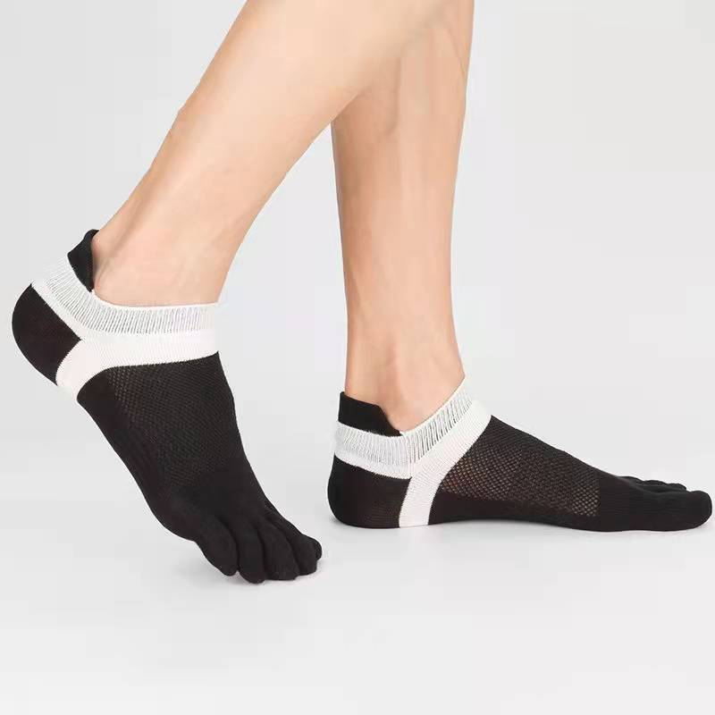 Men’s Low Cut Mesh Toe Socks