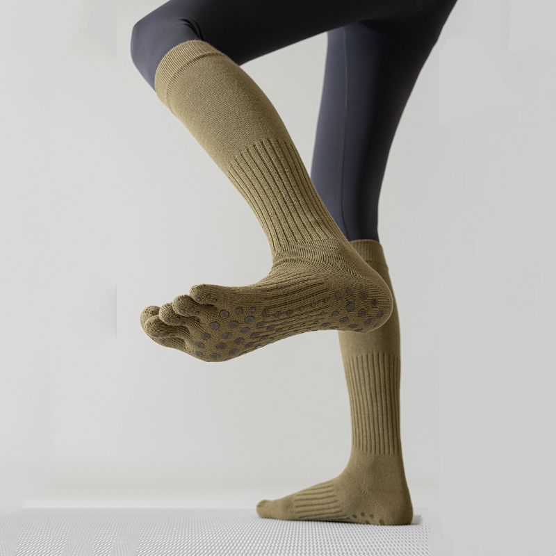Long Compression Grip Socks 3 pack