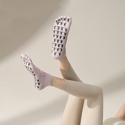 Women’s Strap Grip Toe Socks Set