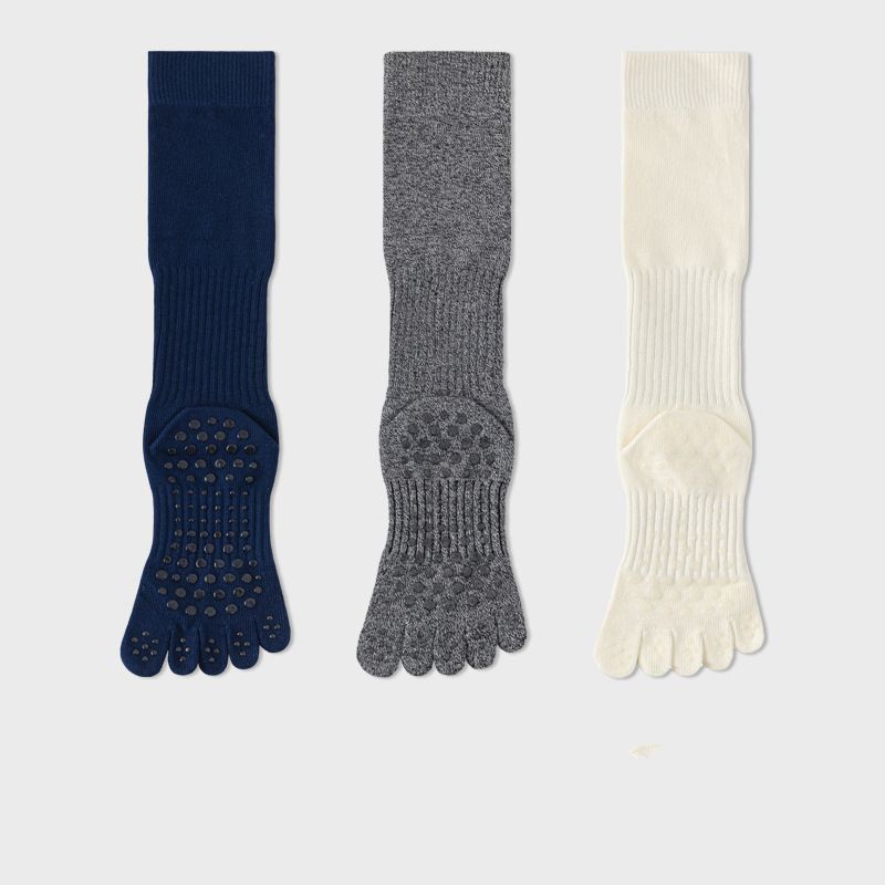 Long Compression Grip Socks 3 pack