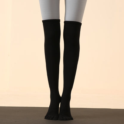 Over Knee Non Slip Grip Toe Socks set