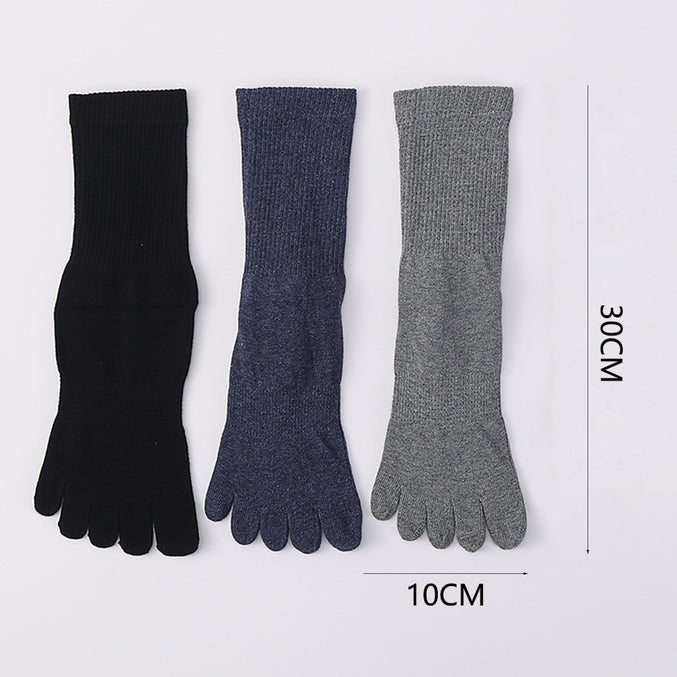 Ribbed Men’s Yoga Grip Socks