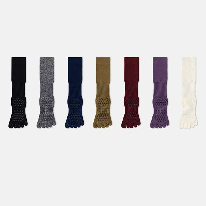 Long Compression Grip Socks