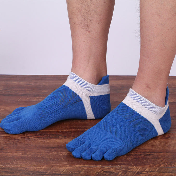 Men’s Low Cut Mesh Toe Socks
