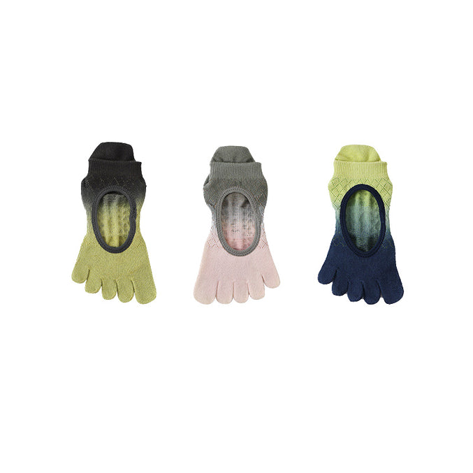 Gradient Open Back Grip Socks 3 pack